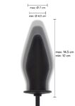 Plug anale gonfiabile Advanced Hidden Desire Extreme con pompetta e tubo