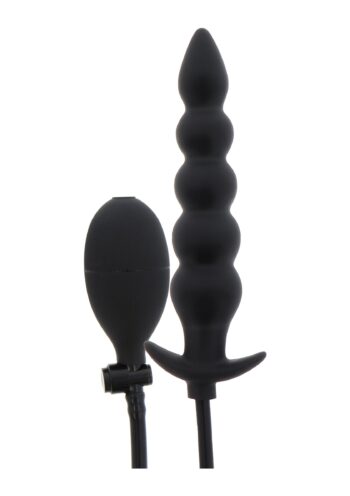 Plug anale gonfiabile a gradini Hidden Desire Extreme con base ad ancora e pompetta