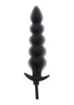 Plug anale gonfiabile a gradini Hidden Desire Extreme con base ad ancora e pompetta