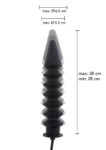 Plug anale gonfiabile a spirale Hidden Desire Extreme da 38 cm con pompetta
