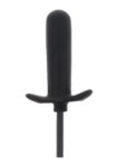 Plug anale gonfiabile liscio Hidden Desire Extreme con base a T e pompetta