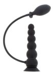 Plug anale gonfiabile a sfere con ventosa Hidden Desire Extreme e pompetta