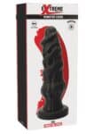 Dildo vibrante Orc Hidden Desire Extreme nero con base a ventosa