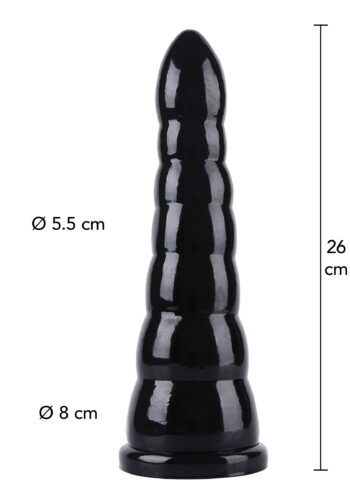 Anal Cone 26 cm Hidden Desire Extreme con quote: 5,5 cm a meta' e 8 cm alla base del cono