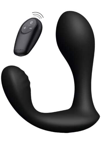 Bullseye Prostate Plug nero con telecomando senza fili