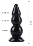 Buttplug Balls 23 cm Hidden Desire Extreme con quote: 5,5 cm, 6,5 cm e 8 cm di diametro
