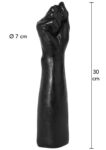 The Fist Fucker Hidden Desire Extreme nero, 30 cm di lunghezza e pugno da 7 cm con quote