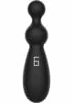 Twin Thrill Anal Vibrator nero con display luminoso del programma