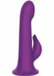 Playhouse Delight vibratore rabbit rotante viola con frecce del movimento rotatorio