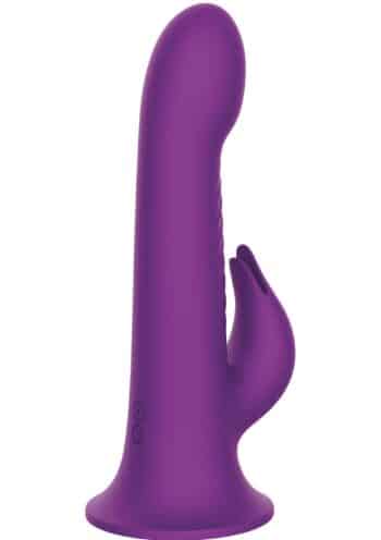 Vibratore rabbit Playhouse Delight, pulsanti di accensione e intensita sull asta